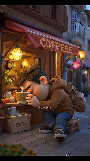 Just drank coffee, and fell asleep instead