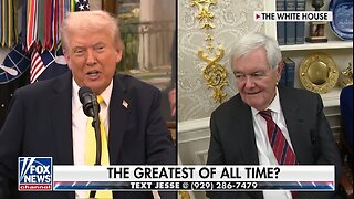 Newt Gingrich: Trump Will Be The Third Greatest President Ever!