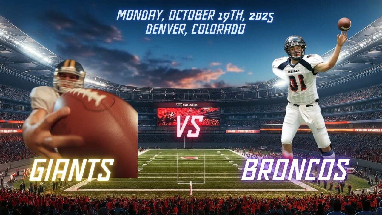 New York Giants @ Denver Broncos, Week 7, Diggin' Deeper Into the NFL