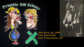 January 16, 1993 - Todd Rundgren at The Warfield (Presidio Hill School Benefit ; Complete Set)