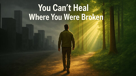 You Can’t Heal in the Same Environment That Broke You | Wellness Wednesday