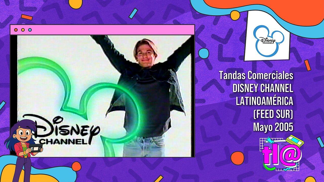 Tandas Comerciales Disney Channel Latinoamérica Feed Sur (Mayo 2005)