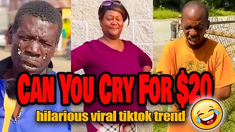 “Can You Cry for $20? 😂 Viral TikTok Challenge | Funny Skit & Reactions”