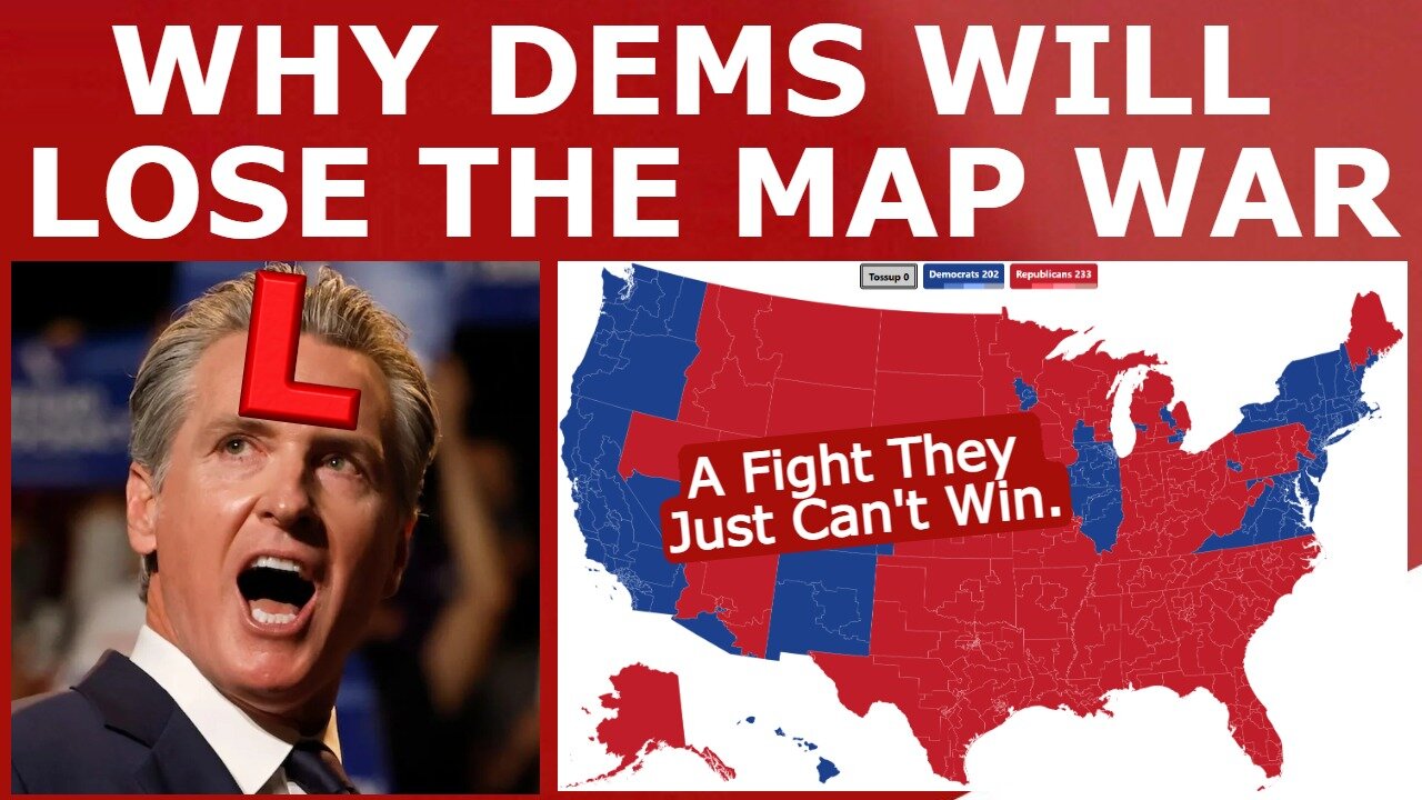 Why Newsom, Dems Will LOSE the Redistricting War!