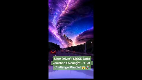 1 BTC Challenge: Save an Uber Driver from $100K Debt TODAY!