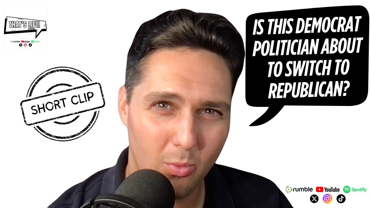 Is this Democrat Politician about to Switch to Republican