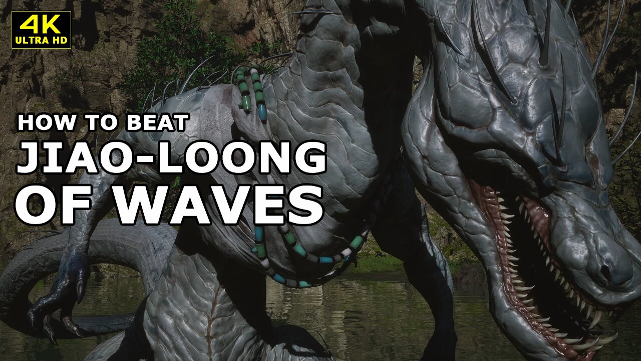 BLACK MYTH WUKONG - HOW TO BEAT JIAO-LOONG OF WAVES | BOSS FIGHT