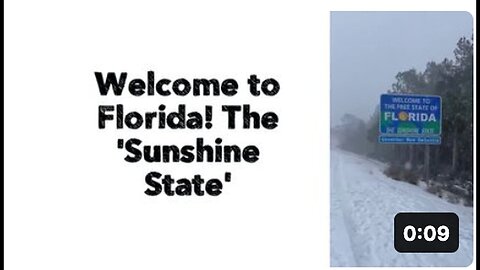 "Introducing Florida, the 'Sunshine State'!"