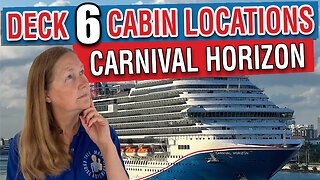 Carnival Horizon Cabin Deck 6 Tour | Full Walkthrough Guide