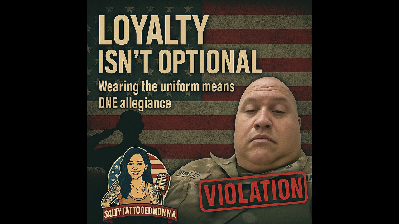 You Serve ONE Flag — Not Ukraine. Turn in Your CAC Card.