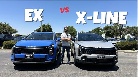 2026 Kia Sportage EX vs X-line. Is EX enough for $33k?