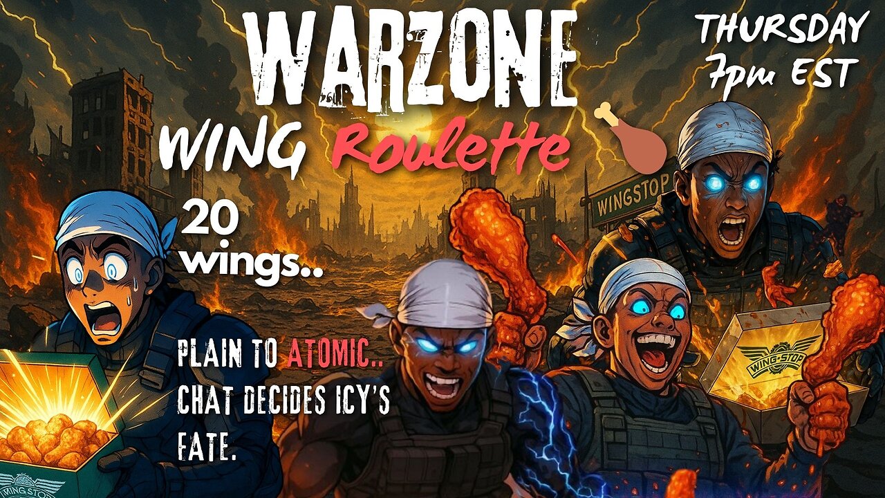 WARZONE WING ROULETTE CHALLENGE | 20 WINGS - 20 KILLS |