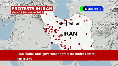 Iran claims anti-government protests 'under control' |