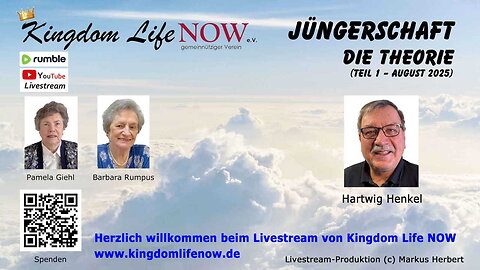 Jüngerschaft, unverzichtbarer Teil des Glaubenslebens - Teil 1: Die Theorie (Hartwig Henkel/Aug.2025)