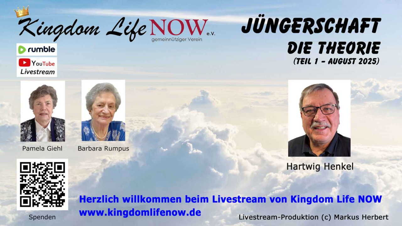 Jüngerschaft, unverzichtbarer Teil des Glaubenslebens - Teil 1: Die Theorie (Hartwig Henkel/Aug.2025)
