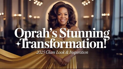 Oprah Winfrey’s Glam Look Shocks & Inspires Fans | 2025 Style & Power Update