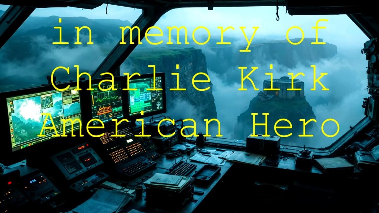 in memory of Charlie Kirk, American Hero.