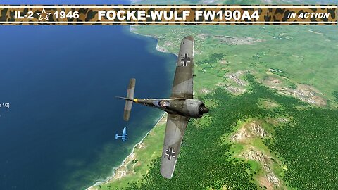 Eastern Front Focke-Wulf FW190A4 in Action