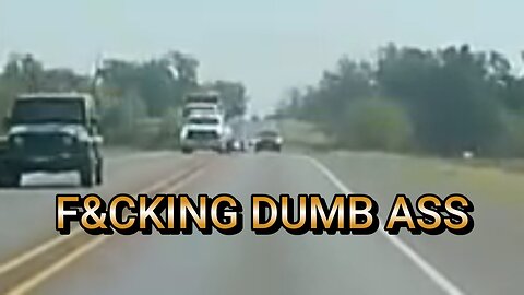 IN A NO PASSING ZONE!