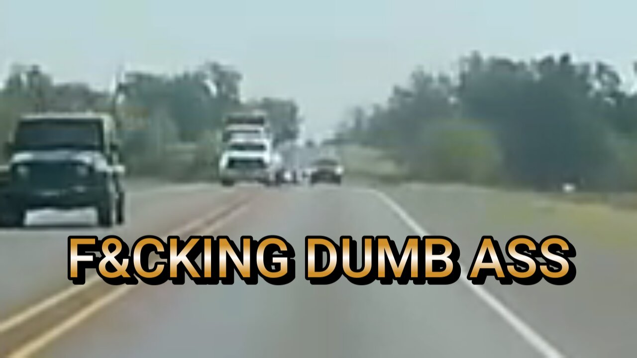 IN A NO PASSING ZONE!