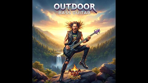 Outdoor Bass Guitar Improvisation | Raw Groove, Nature & Metal Vibes