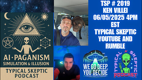 🎙 TSP Episode # 2019 – Ken Vellei | AI, Paganism, Simulation & Illusion