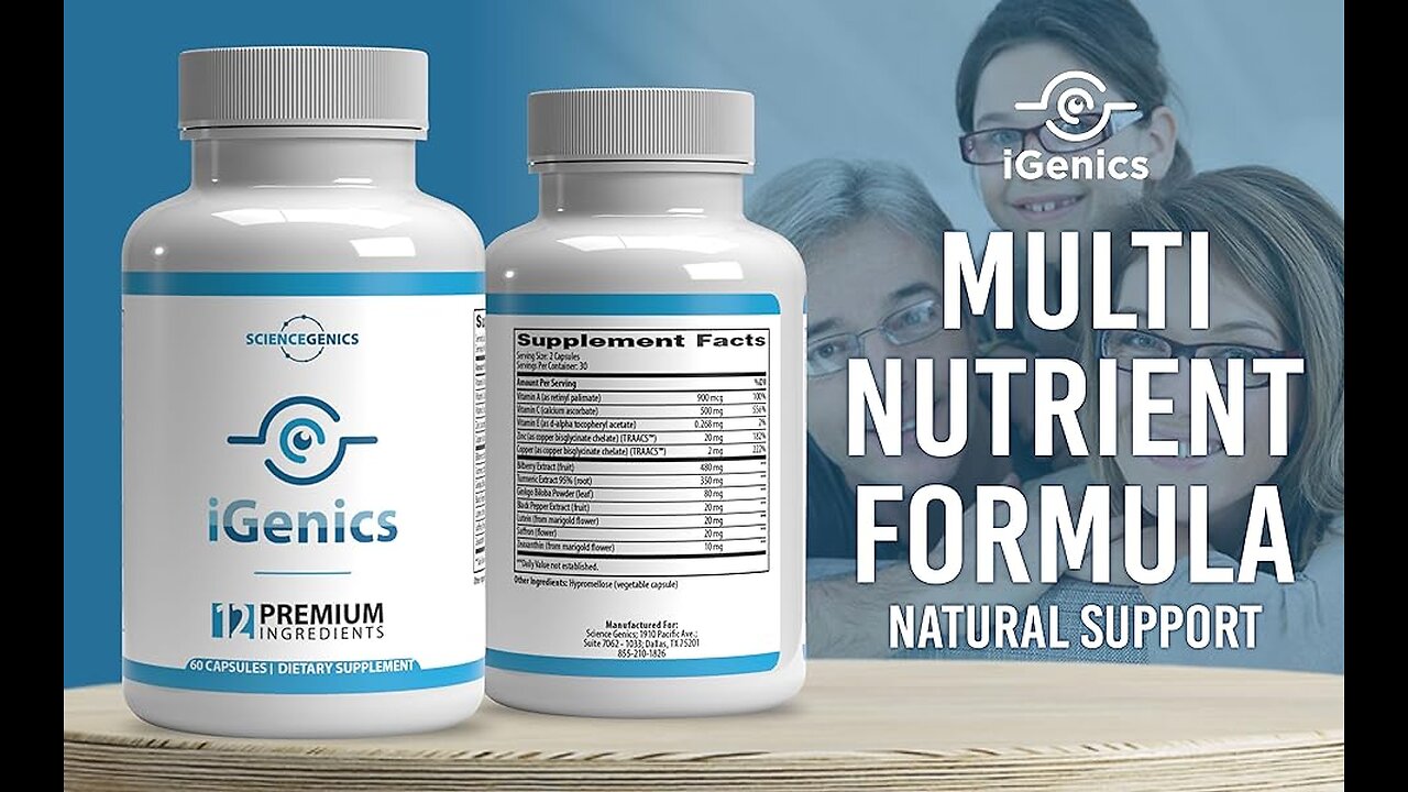 Igenics Review 2025: Miracle Eye Health Supplement or Just Hype?
