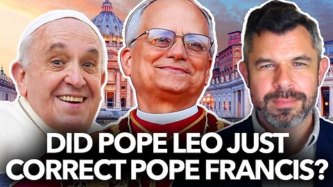 Did Pope Leo XIV Just Correct Pope Francis on Cohabitation? Dr. Taylor Marshall