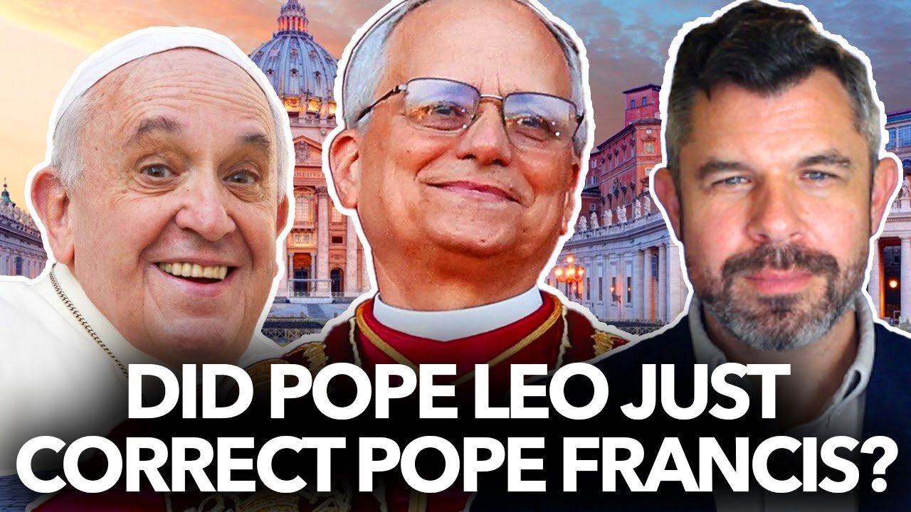 Did Pope Leo XIV Just Correct Pope Francis on Cohabitation? Dr. Taylor Marshall
