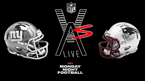 VAS Live | Patriots Giants MNF! | Can Patriots take the #1 spot?