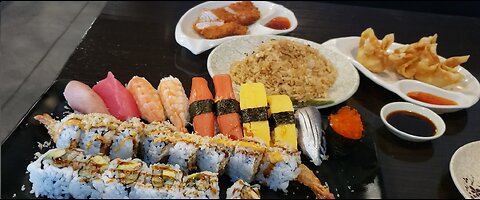 The lunch meal of a salaryman