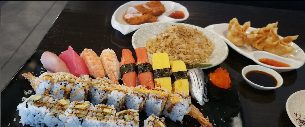 The lunch meal of a salaryman