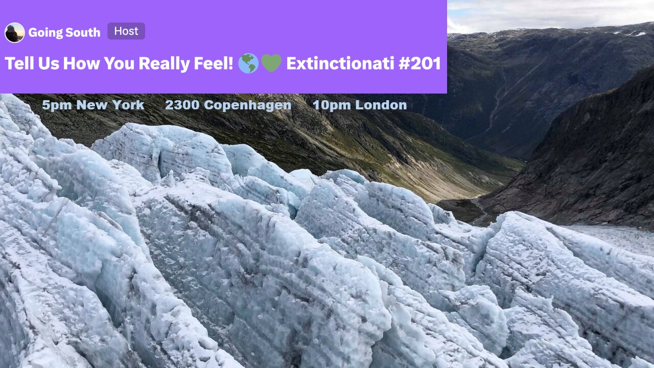 Tell Us How You Really Feel! 🌎💚 Extinctionati #201