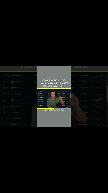 Can RaveDao Do +500%? 🤩 RAVE Crypto Token Analysis
