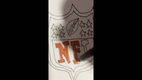 NFL logo art video