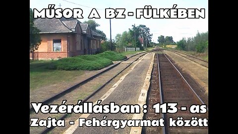 2008.09.14. Vezérállásban: 113-as Zajta - Fehérgyarmat (36145, Bzmot-356). A Stand Up folytatódik!