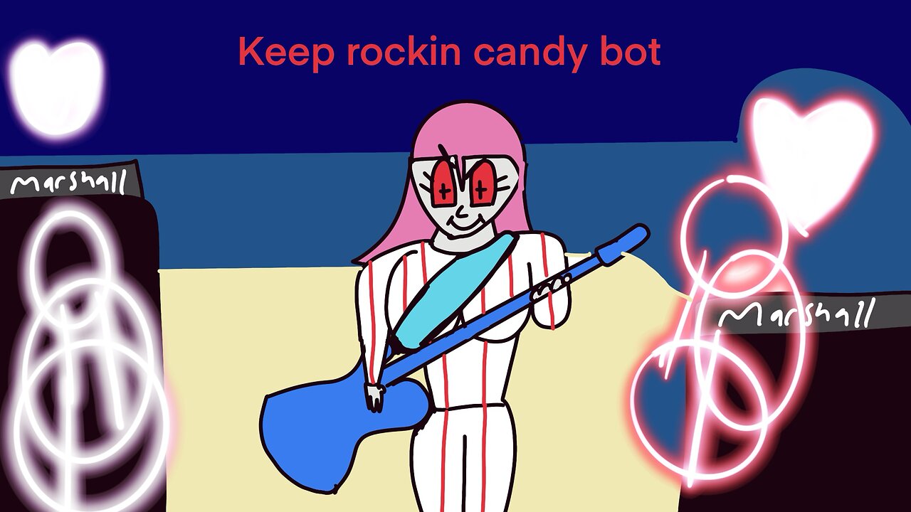 Candybot’s guitar solo