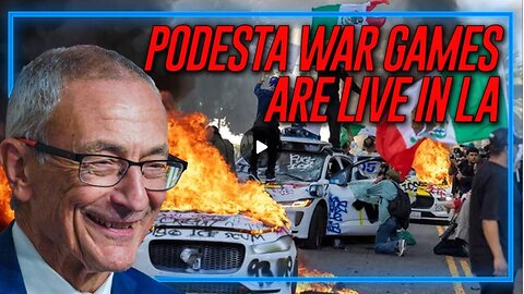 The Podesta War Games Are Now Live In LA: Top Democrat Architect's Own Words Expose