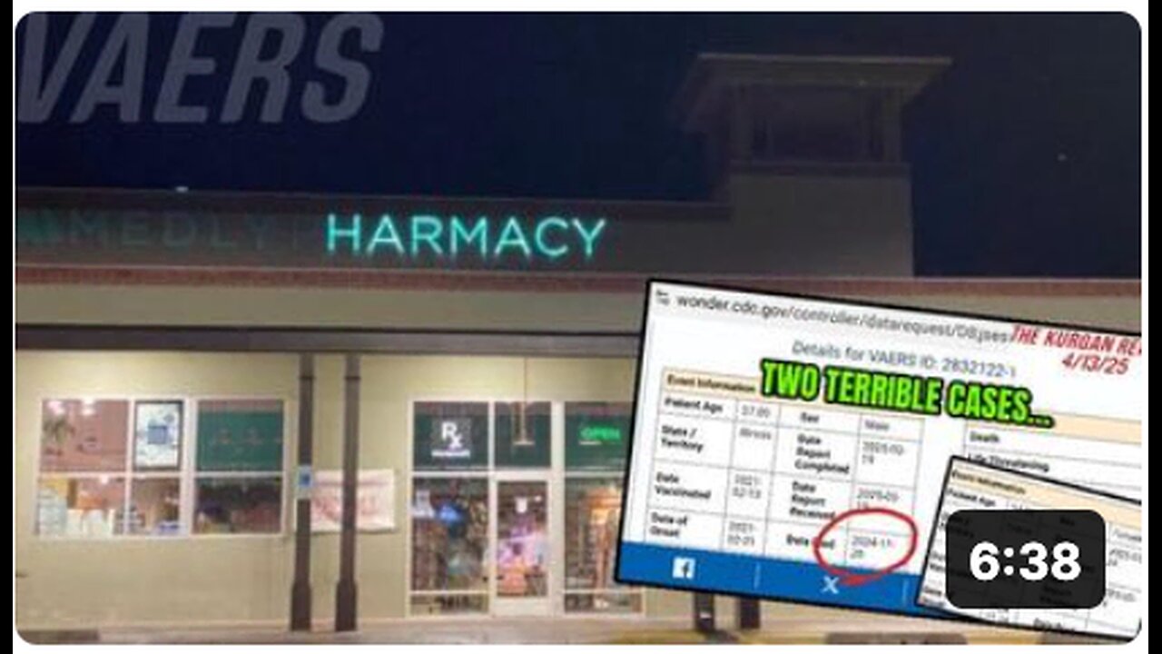 VAERS: TWO CASES - COVID VACCINE WRECKING BALL KEEPS SWINGING!