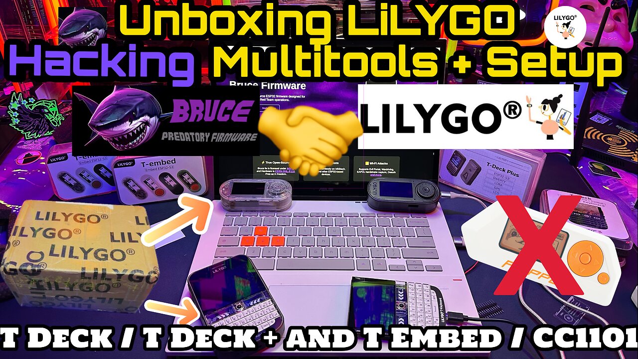 LILYGO Pen Testing Care Package Unboxing | Best Flipper Zero Alternatives! T-Embed CC1101 and More!