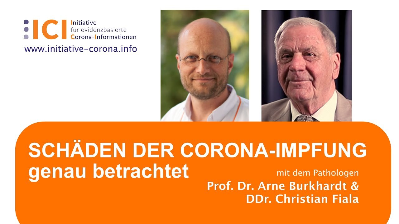 " HISTOPATHOLOGIE BEFUNDE NACH M-RNA INJEKTIONEN " - Prof. Dr. Arne Burkhardt, Dr. Christian Fiala