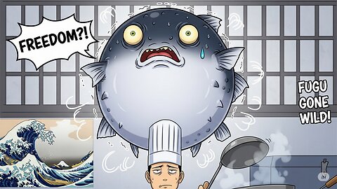 FUGU When Your Dinner Tries To ESCAPE By Becoming A BALLOON!