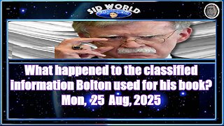 What happened to the classified information Bolton used for his book