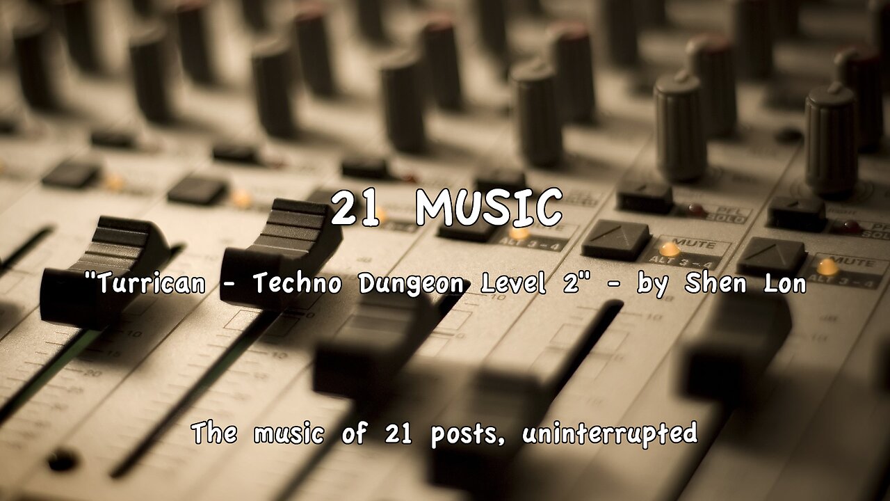 "Turrican - Techno Dungeon Level 2" - by Shen Lon