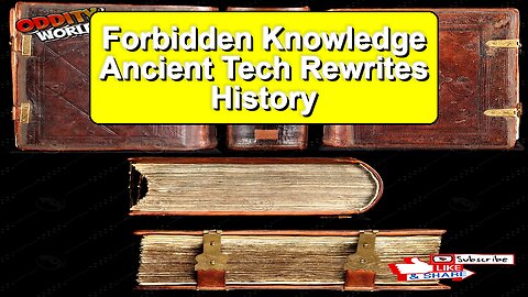 Forbidden Knowledge: ️ Ancient Tech Rewrites History!