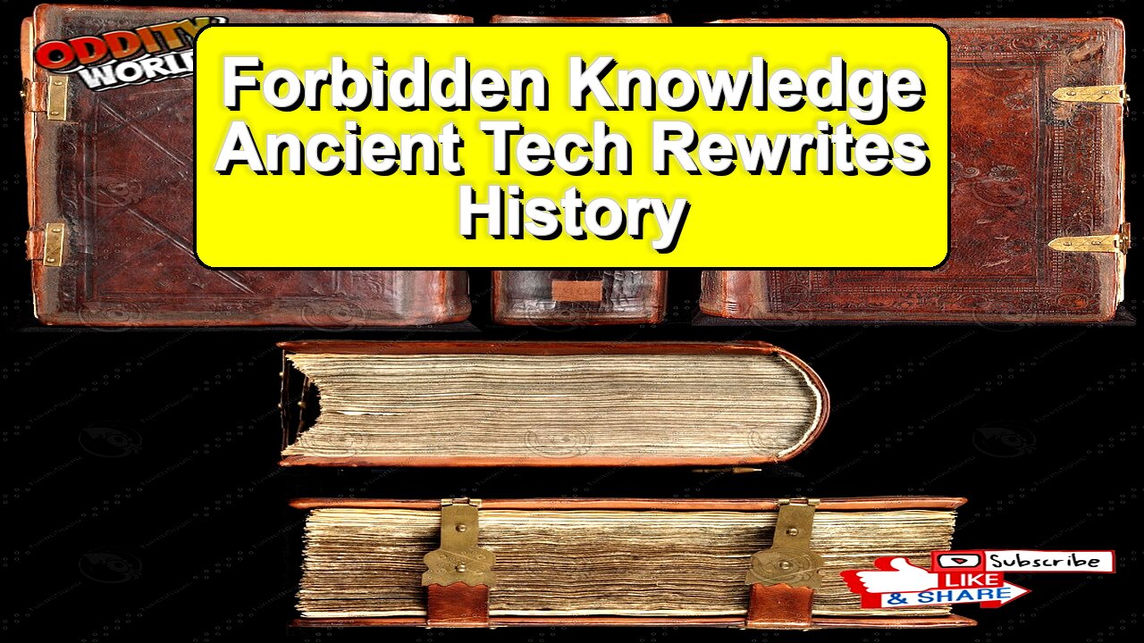 Forbidden Knowledge: ️ Ancient Tech Rewrites History!