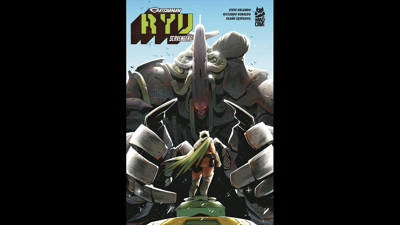 Gatchaman: Ryu Scavengers #1 Madcave Studios #QuickFlip Comic Review
