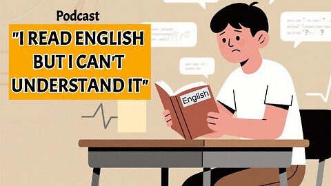"Podcast for Fluency: I Read English but I Don’t Understand Anything 😓"