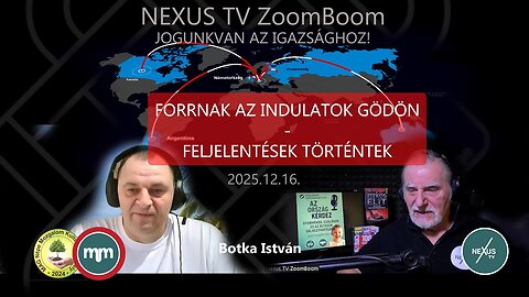 FORRNAK AZ INDULATOK GÖDÖN - FELJELENTÉSEK TÖRTÉNTEK! - Botka István / Juhász J. Zoltán