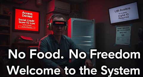Score Too Low No Food No Freedom Welcome to the System of Social Credit Scores